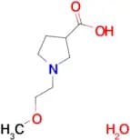 1-(2-methoxyethyl)-3-pyrrolidinecarboxylic acid hydrate