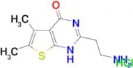 2-(2-aminoethyl)-5,6-dimethylthieno[2,3-d]pyrimidin-4(3H)-one hydrochloride