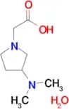 [3-(dimethylamino)-1-pyrrolidinyl]acetic acid hydrate