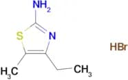 4-ethyl-5-methyl-1,3-thiazol-2-amine hydrobromide
