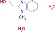 2-(1-methyl-1H-benzimidazol-2-yl)ethanol dihydrate