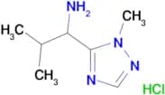 [2-methyl-1-(1-methyl-1H-1,2,4-triazol-5-yl)propyl]amine hydrochloride