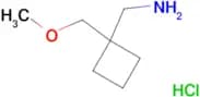 {[1-(methoxymethyl)cyclobutyl]methyl}amine hydrochloride