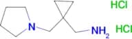 1-[1-(1-pyrrolidinylmethyl)cyclopropyl]methanamine dihydrochloride