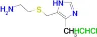 (2-{[(4-methyl-1H-imidazol-5-yl)methyl]thio}ethyl)amine dihydrochloride
