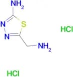 5-(aminomethyl)-1,3,4-thiadiazol-2-amine dihydrochloride