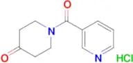 1-(3-pyridinylcarbonyl)-4-piperidinone hydrochloride