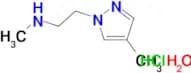 N-methyl-2-(4-methyl-1H-pyrazol-1-yl)ethanamine hydrochloride hydrate