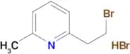 2-(2-bromoethyl)-6-methylpyridine hydrobromide