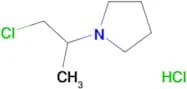 1-(2-chloro-1-methylethyl)pyrrolidine hydrochloride