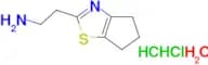 [2-(5,6-dihydro-4H-cyclopenta[d][1,3]thiazol-2-yl)ethyl]amine dihydrochloride hydrate