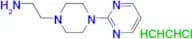 {2-[4-(2-pyrimidinyl)-1-piperazinyl]ethyl}amine trihydrochloride
