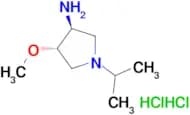 (3S,4S)-1-isopropyl-4-methoxy-3-pyrrolidinamine dihydrochloride