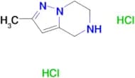 2-methyl-4,5,6,7-tetrahydropyrazolo[1,5-a]pyrazine dihydrochloride