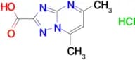 5,7-dimethyl[1,2,4]triazolo[1,5-a]pyrimidine-2-carboxylic acid hydrochloride