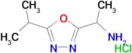 [1-(5-isopropyl-1,3,4-oxadiazol-2-yl)ethyl]amine hydrochloride