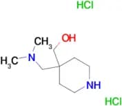 {4-[(dimethylamino)methyl]-4-piperidinyl}methanol dihydrochloride