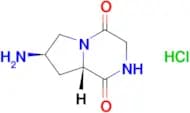 (7R,8aS)-7-aminohexahydropyrrolo[1,2-a]pyrazine-1,4-dione hydrochloride