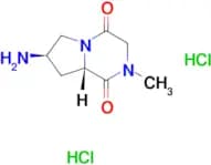 (7R,8aS)-7-amino-2-methylhexahydropyrrolo[1,2-a]pyrazine-1,4-dione dihydrochloride