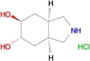 (3aR,5S,6S,7aS)-octahydro-1H-isoindole-5,6-diol hydrochloride