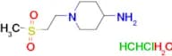 1-[2-(methylsulfonyl)ethyl]-4-piperidinamine dihydrochloride hydrate