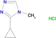 3-cyclopropyl-4-methyl-4H-1,2,4-triazole hydrochloride