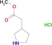 methyl 3-pyrrolidinylacetate hydrochloride