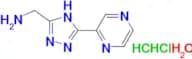 {[3-(2-pyrazinyl)-1H-1,2,4-triazol-5-yl]methyl}amine dihydrochloride hydrate