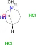 (1S,5R)-9-methyl-3,9-diazabicyclo[3.3.2]decan-10-one dihydrochloride