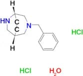 (1S,5S)-3-benzyl-3,6-diazabicyclo[3.2.2]nonane dihydrochloride hydrate