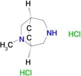 (1R,5S)-6-methyl-3,6-diazabicyclo[3.2.2]nonane dihydrochloride