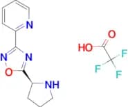 2-{5-[(2S)-2-Pyrrolidinyl]-1,2,4-oxadiazol-3-yl}pyridine trifluoroacetate