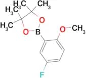 2-(5-Fluoro-2-methoxyphenyl)-4,4,5,5-tetramethyl-1,3,2-dioxaborolane