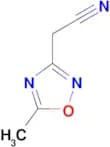 (5-methyl-1,2,4-oxadiazol-3-yl)acetonitrile