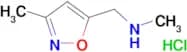 N-methyl-1-(3-methyl-5-isoxazolyl)methanamine hydrochloride