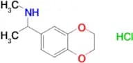 [1-(2,3-dihydro-1,4-benzodioxin-6-yl)ethyl]methylamine hydrochloride