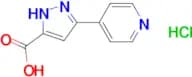3-(4-pyridinyl)-1H-pyrazole-5-carboxylic acid hydrochloride