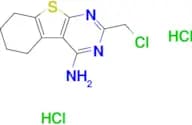 2-(chloromethyl)-5,6,7,8-tetrahydro[1]benzothieno[2,3-d]pyrimidin-4-amine dihydrochloride