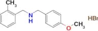 (4-methoxybenzyl)(2-methylbenzyl)amine hydrobromide
