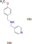 (4-methoxybenzyl)(4-pyridinylmethyl)amine dihydrobromide