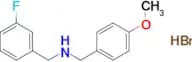 (3-fluorobenzyl)(4-methoxybenzyl)amine hydrobromide