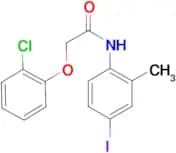 2-(2-chlorophenoxy)-N-(4-iodo-2-methylphenyl)acetamide