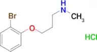 [3-(2-bromophenoxy)propyl]methylamine hydrochloride