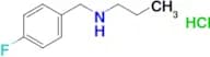 N-(4-fluorobenzyl)-1-propanamine hydrochloride