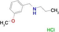 N-(3-methoxybenzyl)-1-propanamine hydrochloride