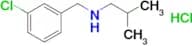N-(3-chlorobenzyl)-2-methyl-1-propanamine hydrochloride
