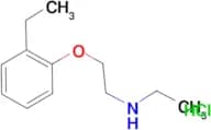N-ethyl-2-(2-ethylphenoxy)ethanamine hydrochloride