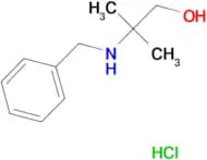 2-(benzylamino)-2-methyl-1-propanol hydrochloride