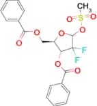 2-Deoxy-2,2-difluoro-D-erythro-pentofuranose-3,5-dibenzoate-1-methanesulfonate