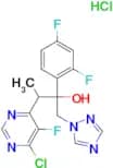 3-(6-Chloro-5-fluoropyrimidin-4-yl)-2-(2,4-difluorophenyl)-1-(1H-1,2,4-triazol-1-yl)butan-2-ol hyd…